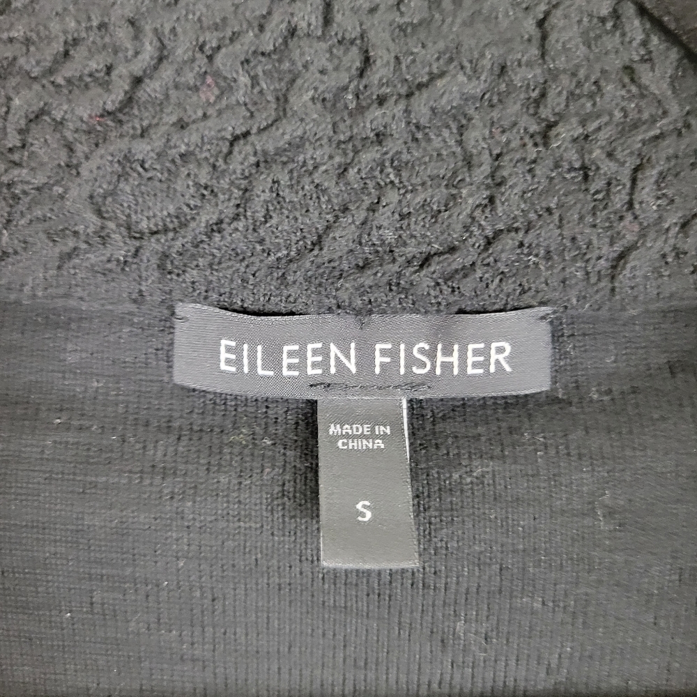 Eileen Fisher Cropped Open Front Blazer - Picture 2 of 8